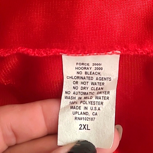 Horseshoe Casino Southern Indiana "The Boat" Red White Jersey #12 Mens Size 2XL - Picture 13 of 13